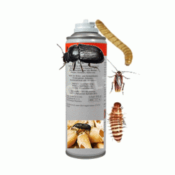 Ungeziefer Raumvernebler, Spray bekämpft Parasiten, Schädlinge, Insekten, Flöhe, Milben, Motten, DVP 300ml 