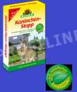 Kaninchenabwehr als anwendungsfertiges Repelent auf natürlicher Basis pflanzlicher Rohstoffe.